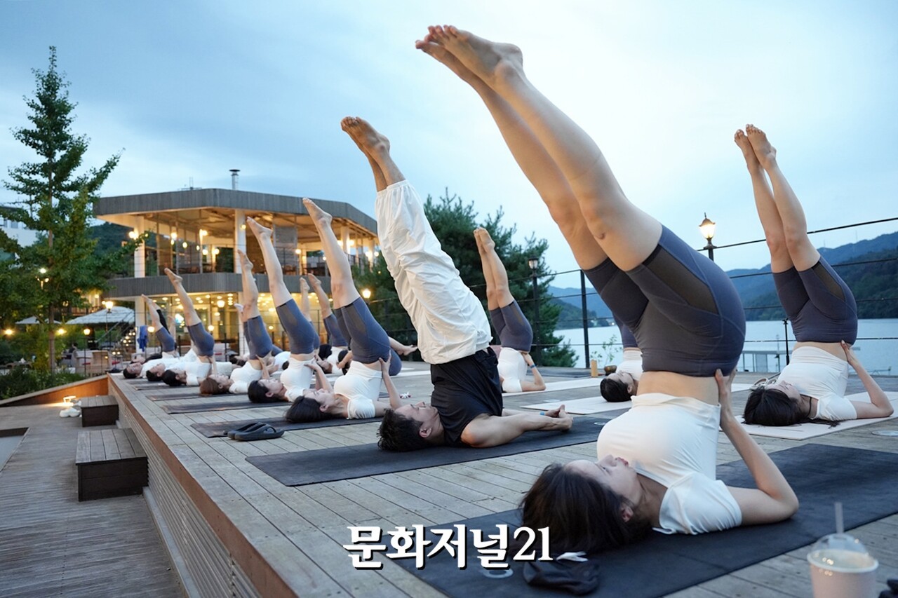 [MJ포토] 가평서 펼쳐진 'Wellness Social Club'... 운동·레저·웰니스로... - 뉴스 썸네일 이미지